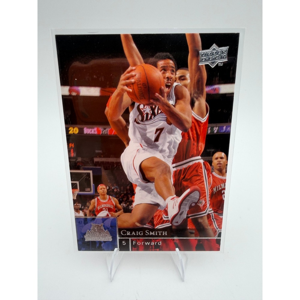 2009 Upper Deck Andre Miller Craig Smith Error Card 147 76ers Timberwolves